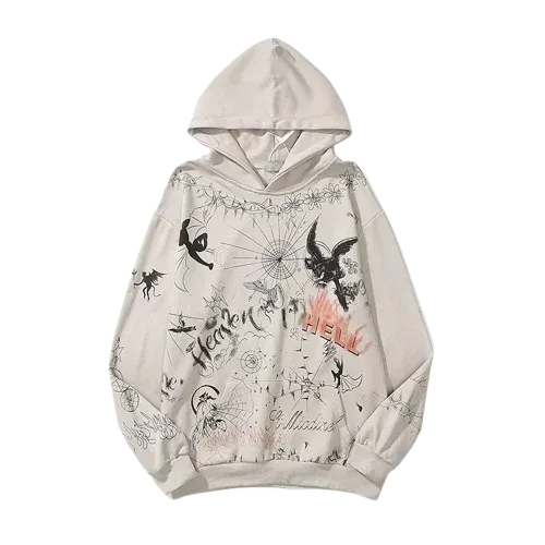 Saint Michael Graffiti Hoodie #1