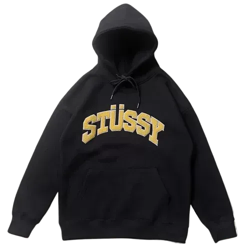 VINTAGE STUSSY HOODIE GREY