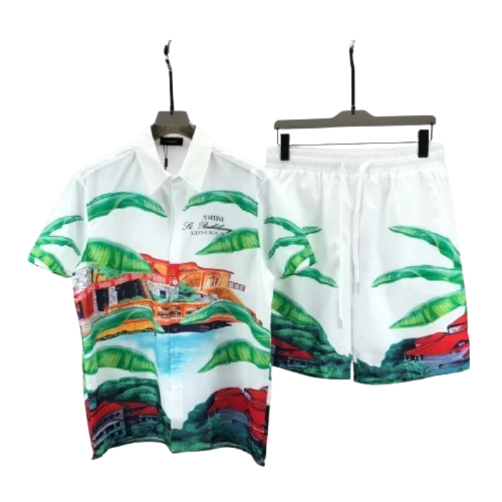 Amiri Shirt + Shorts