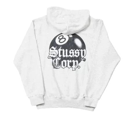Stussy Hoodie Corp 8 Ball