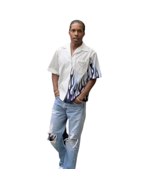 Prada Flame Shirt